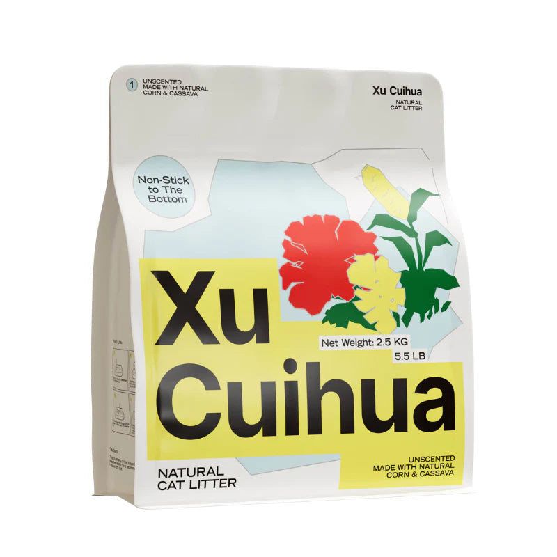 Xu Cuihua Cassava Cat Litter Original Unscented 2.5kg | Shortie Friends