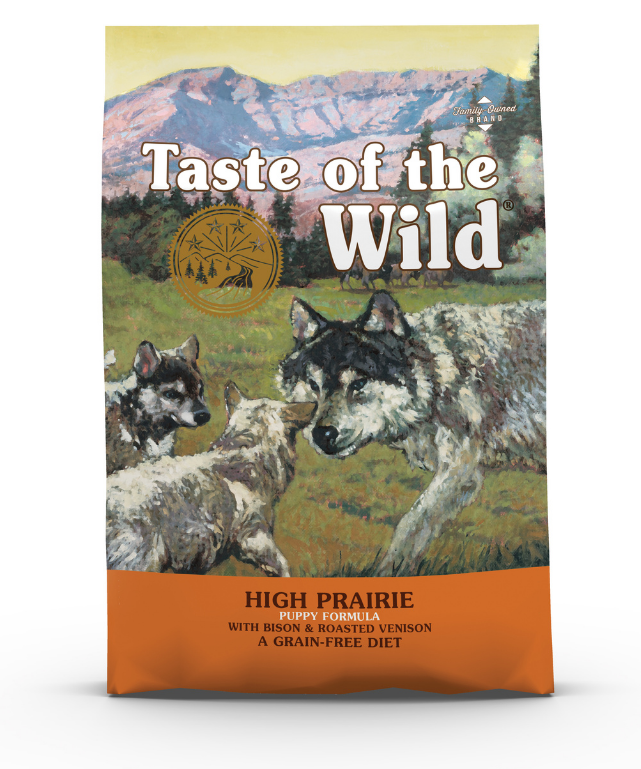 Taste Of The Wild High Prairie Puppy® Formula Provides a Balanced and Nutritious Diet for a Pup | Shortie Friends